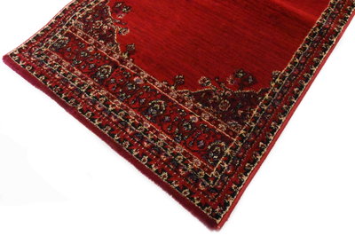 سجاده سوبر تيماء شكل مستطيل، 0.80×2 سم، صنع آلياً - احمر product image 4