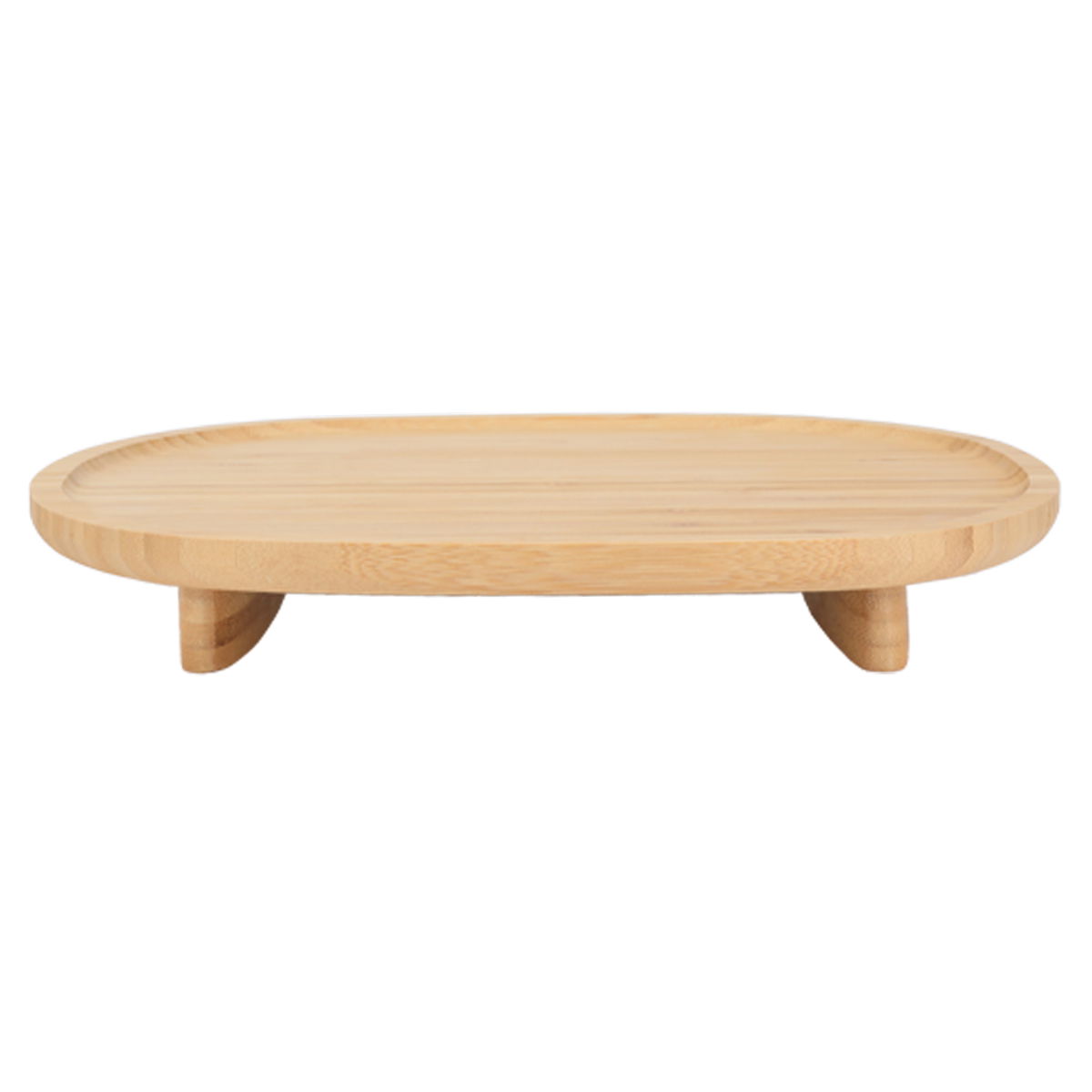 Al Saif Gallery Wooden Serving Plate, 34.5X29X5 Cm, Oval - Wooden product image 3