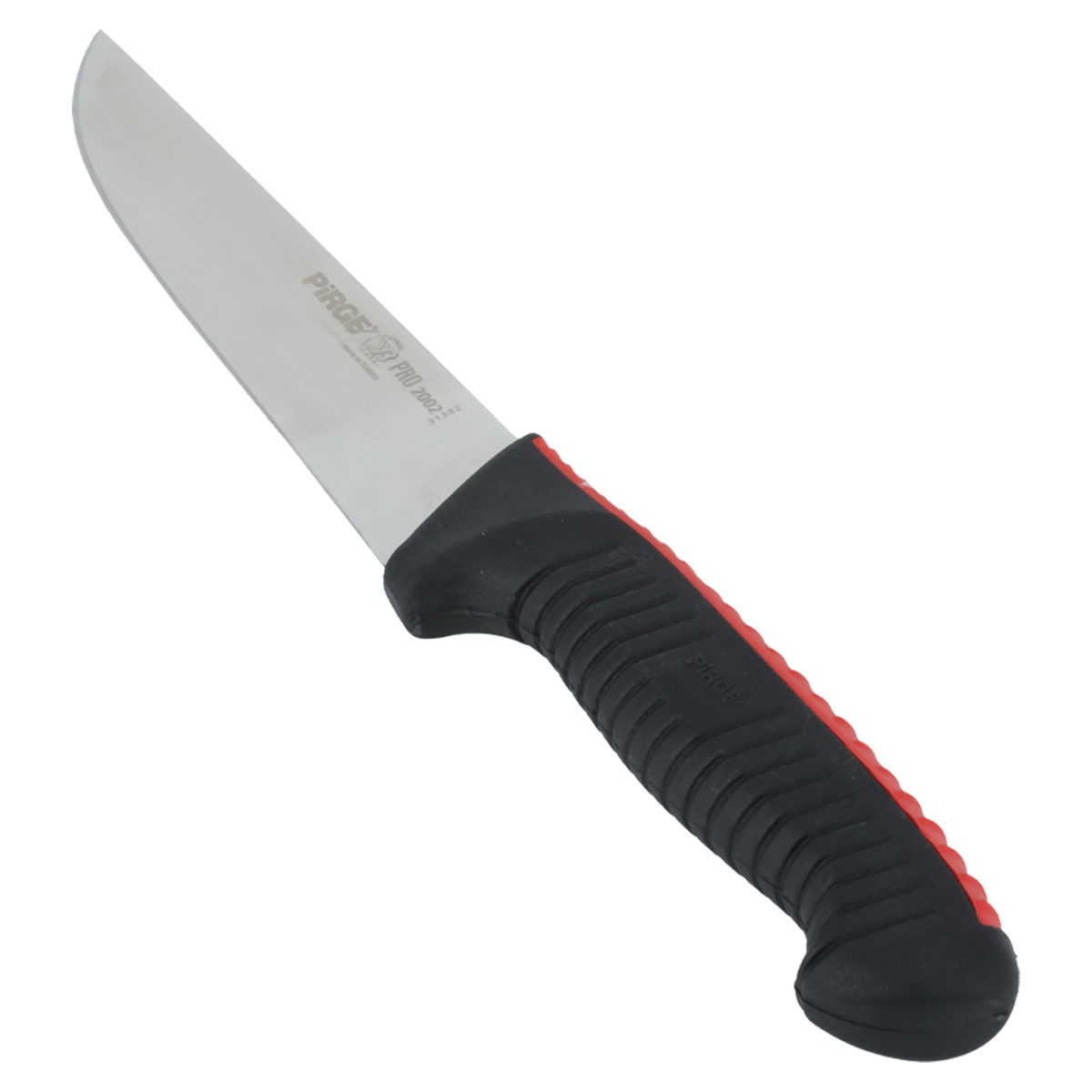 Al Saif Gallery Steel Butcher Knife, 16.5 cm - Black with Red product image 2