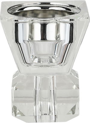 مبخرة زجاج السيف غاليري، 8x8x10 سم، قاعدة مربع - شفاف product image