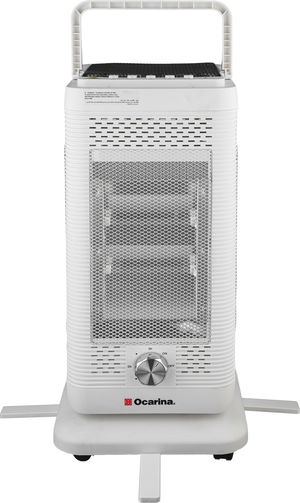 دفاية كهربائية كوراتز تاور، 2000 واط، خمس إتجاهات، عشر شمعات، 30x30x60 سم، OCRHTRUQ1860 - أبيض product image