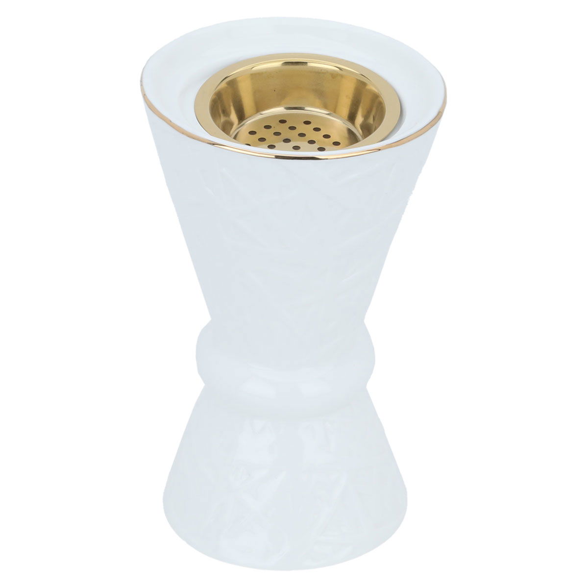 Al Saif Gallery Porcelain Incense Burner, 12X12X17 Cm - White product image 1