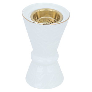Al Saif Gallery Porcelain Incense Burner, 12X12X17 Cm - White product image