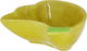 Al Saif Gallery porcelain serving plate, 10.6 x 9.5 x 4.3 cm, banana shape - yellow product image 2