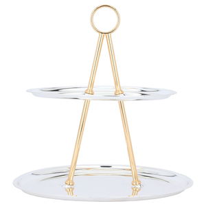 صينية تقديم أستيل السيف غاليري، مقبض - فضي product image 2