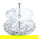 Al Saif Gallery Porcelain Serving Stand, 2 Levels - White product image 2