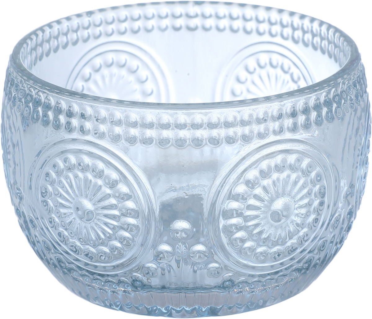 Al Saif Gallery glass candy bar, 11 x 11 x 13.5 cm, round - silver product image 4
