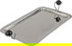 Al Saif Gallery Stainless Steel Serving Tray, 48X30X3 Cm, Black/Silver Ball Handle product image 2