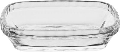Al Saif Gallery Glass Serving Dish Set, 8x6.5x2 cm, 6 Pieces, Oval - Clear product image 3