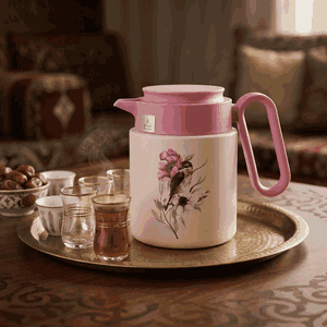 ترمس رانيا تايملس، 1.2 لتر، حافظة داخلية استيل، هيكل خارجي استيل - وردي product image 2