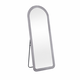 مراية ستاند زجاج، 160×60 سم، ستاند معدن - رمادى product image 2