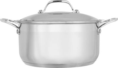 Rocky steel Pot, 24cm - Silver product image 1