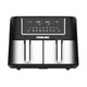 Nikai Double Air Fryer, 2570-3040W, 8.4L, NAF182DX - Black product image 2