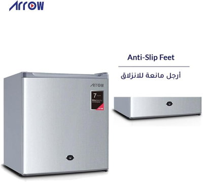 ثلاجة ميني بارديفروست ارو، 46 لتر، 1.6 قدم، RO1-69LS - فضي product image 4