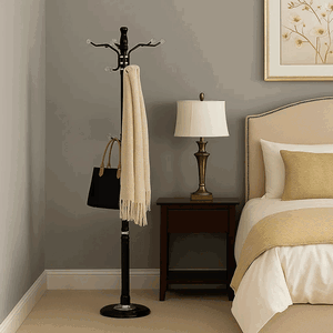 Metal Modern Clothes Hanger, 173 X 46 Cm - Black product image