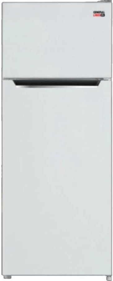 ثلاجة ديفروست جنرال لاينز، 216 لتر، 7.4 قدم، فريزر علوي، GL216DF - فضي product image 1