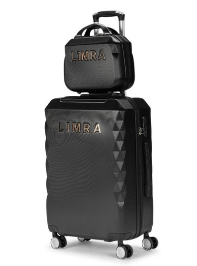 Lemra ABS Luggage Set, 4 Pieces, LMA-1809 - Black product image 3