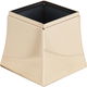 Steel incense burner set with base and Saif Gallery incense box, 10x10x20 cm - Gold product image 4