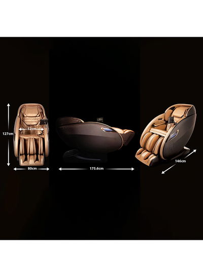 كرسي مساج فاخر ميموري فوم باك كومفورت، 85.6x146x127.5 سم - أزرق product image 5