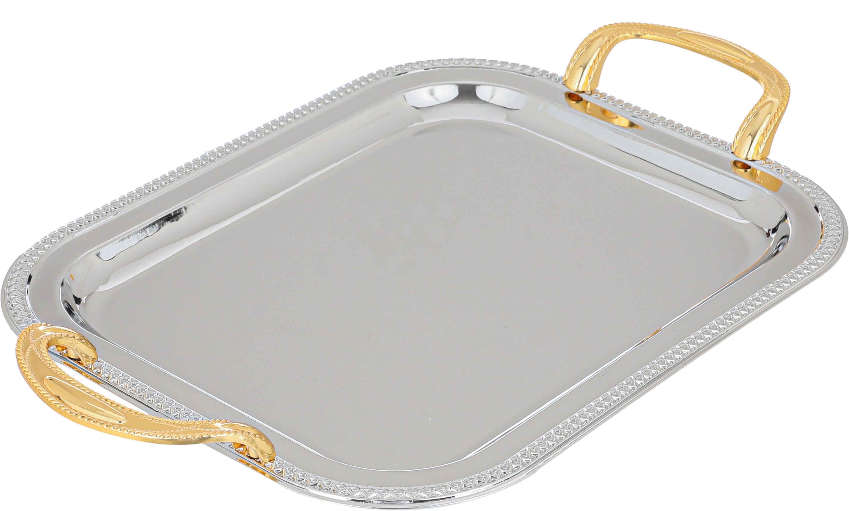 طقم طوفريات استيل، 3 قطع - فضي ذهبي product image 2