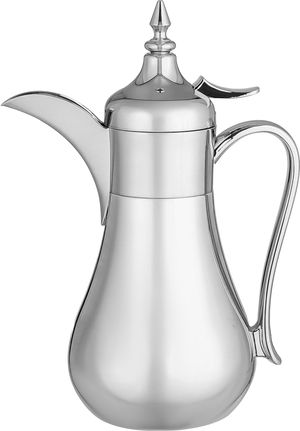 Regal Stainless Steel Coffee Pot, 0.5 Liter, Self-Service, Push-Button - Shiny Silver product image