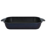 طقم قدور جرانيت نيوكلاين، 10 قطع، غطاء زجاج - ازرق غامق product image 3