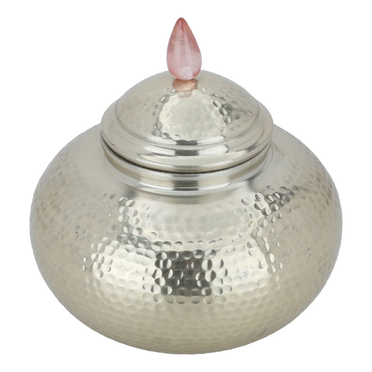 Al Saif Gallery steel sugar can, 1.2 litres, round, lid - gold product image 2