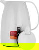 Al Saif Gallery Lima thermos, 1.5 liters, compressor, thermal glass inner container, plastic outer shell - gray product image 5