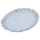 Al Saif Gallery Plastic Serving Topper, 43x31x2.5 cm, Oval, Engraved, Small - White product image 2