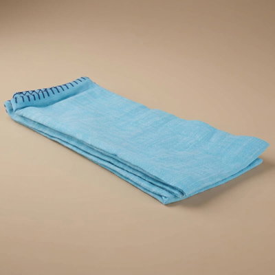 طقم مناشف مطبخ قماش السيف غاليري، 3 قطع، 45×70 سم - أزرق product image 1