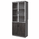 دولاب ملفات خشب، 200×80×40 سم - بيج رمادي product image 3