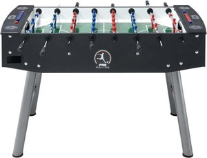 طاولة كرة قدم فاس، سطح لعب علوي، للجنسين، مقابض ناعمه مريحه - اسود product image
