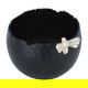 Al Saif Gallery porcelain bowl, 18 x 18 cm, deep round - black product image 2