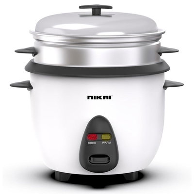نيكاي جهاز طهي أرز نيكاي كهربائي، 1 لتر، 400 واط - أبيض product image 1