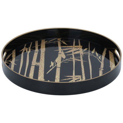 صينية تقديم أكريليك السيف غاليري، 37x37x4.3 سم، دائري - متعدد الالوان product image 1