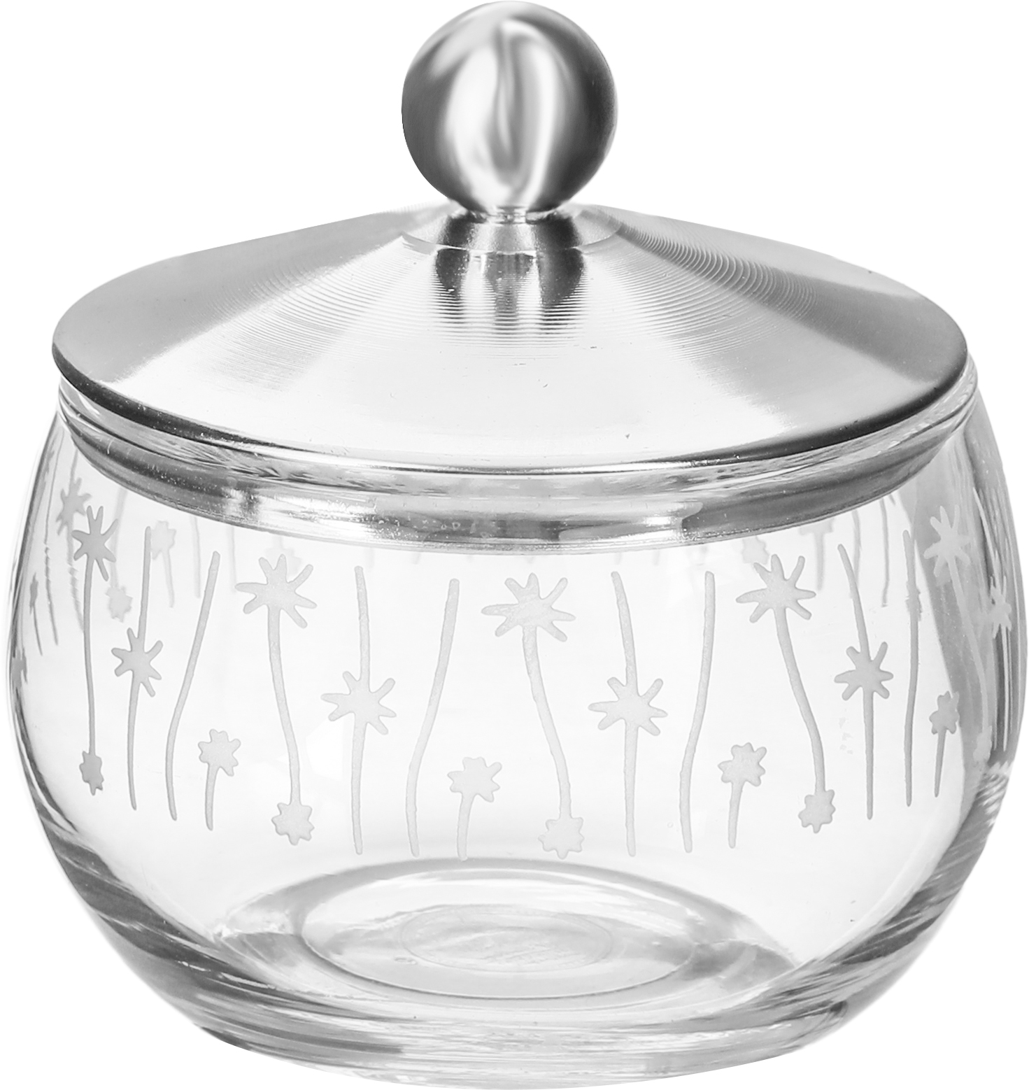 طقم تقديم بيالات و فناجين زجاج السيف غاليري، 25 قطعة مع سكرية - شفاف product image 4