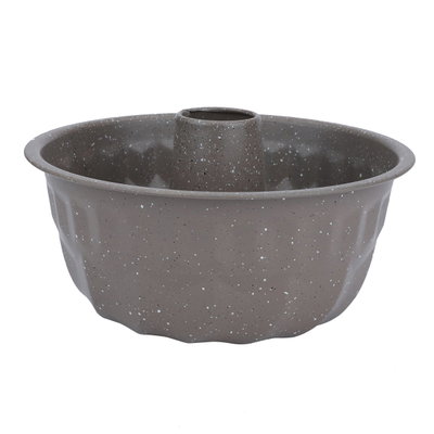 Bakshef Granite Round Column Cake Mold, 22 x 11.6 cm - Brown product image 5