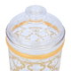 طقم علب بهارات بلاستيك السيف غاليري، دائري، 3 قطع - ذهبي product image 5