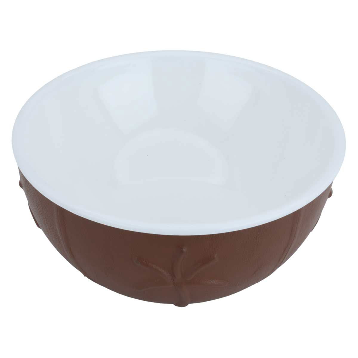 Al Saif Gallery porcelain bowl, 21 x 11 x 21 cm, wooded - white product image