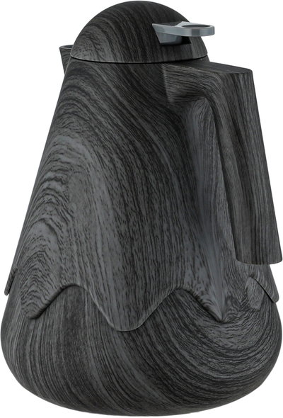ترمس مستر براند، 1 لتر، حافظة داخلية زجاج، غطاء ضغاط - رمادي غامق product image 3