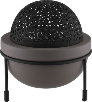 مبخرة استيل السيف غاليري، 15.5x15.5x16.5 سم - اسود product image