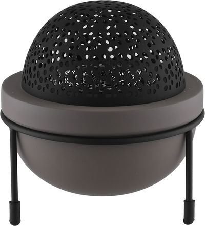 مبخرة استيل السيف غاليري، 15.5x15.5x16.5 سم - اسود product image 1