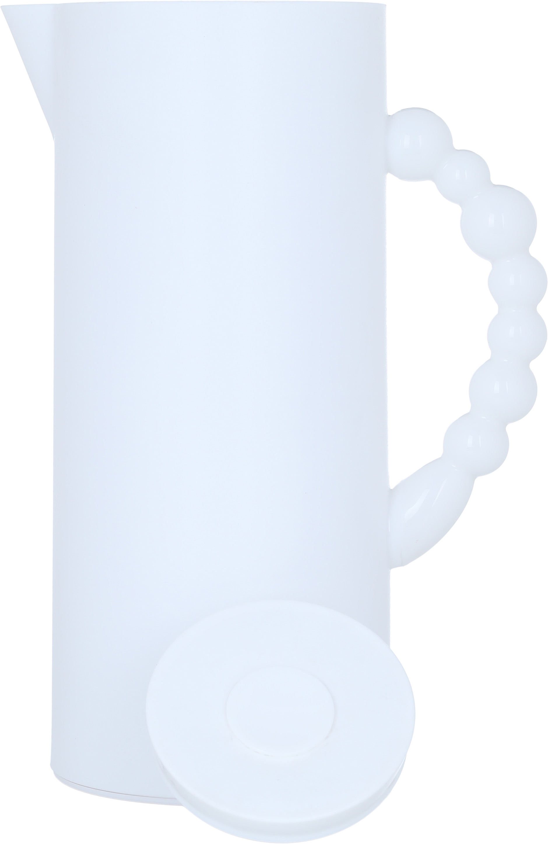 Al Saif Gallery Royal 7 glass thermos, 1 liter, glass inner container, plastic outer shell - white product image 3