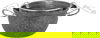Hacshever Lavilla Granite Frying Pan, Steel Handle, Glass Lid, Basket, 24x13 cm - Grey product image 3