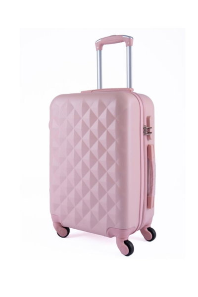 Limra ABS Luggage Set, 6 Sizes, 4 Wheels, 360 Degree Rotating, LMA-1224 - Pink product image 2