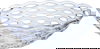 صحن اكريلك السيف غاليري، 33x33x11 سم - شفاف product image 1