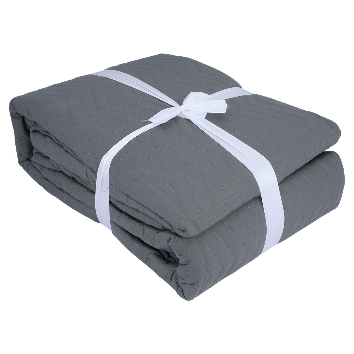 Al Saif Gallery Fiber Bedding Set, 4 Pieces, Large - Gray product image