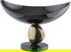 Al Saif Gallery Stainless Steel Serving Bowl, 20 x 18 x 15 cm - Black Gold product image 1