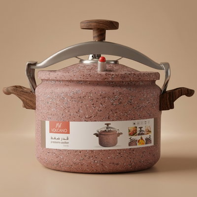 قدر ضغط جرانيت فولكانو السيف غاليري، 7 لتر - بينك product image 1