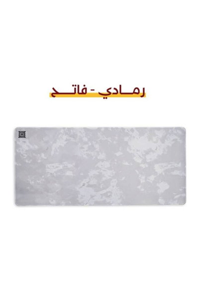 ماوس باد مطاط سجادتي، مقاس كبير، 90×40 سم - رمادي فاتح product image 2